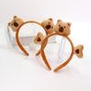 Practical Bear Cartoon Headband For Daily Use And Special Occasion Comfortable Headwear For Kids And Teens