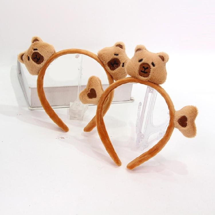 Practical Bear Cartoon Headband For Daily Use And Special Occasion Comfortable Headwear For Kids And Teens