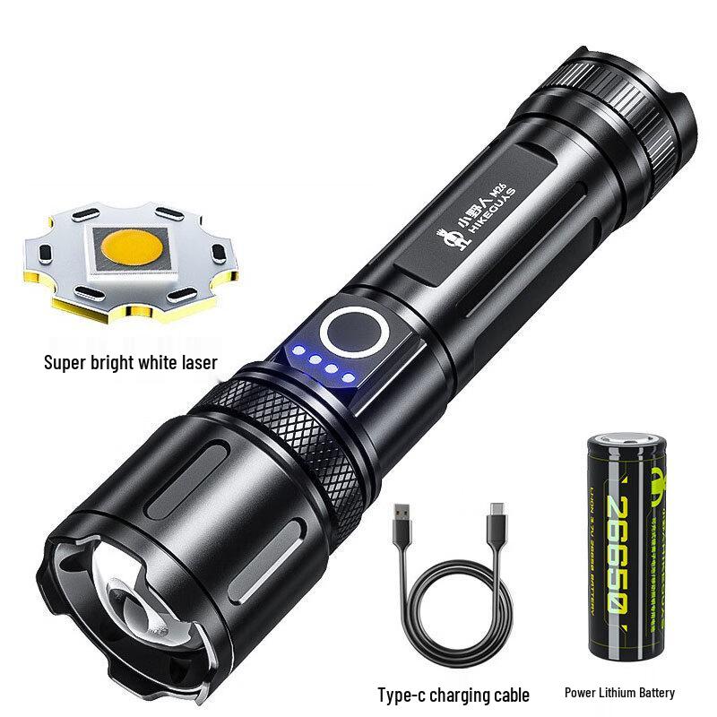 Wild Man M26 Tactical Rechargeable Laser Flashlight