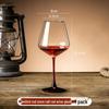 ZISIZ Light Luxury Red Wine Glass Set