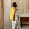 Thin ribs cotton vest women's winter new design sense small vest jacket vest vest
