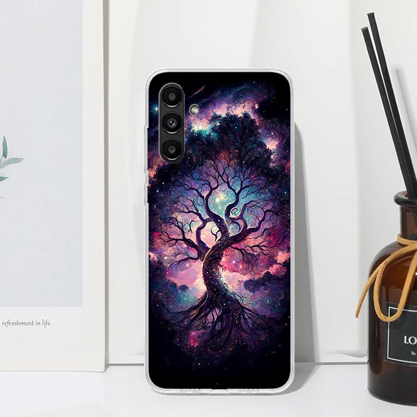 

Tree of Life Space Phone Case For Samsung Galaxy A17 A37 A57 A16 A26 A36 A56 A15 A25 A35 A55 A14 A24 A34 A54 A13 A23 A33 A53 A07 Samsung A53