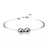 ANENJERY Bells Bracelet Simple Charm Fine Bracelet Women Fashion Jewelry Birthday Gift
