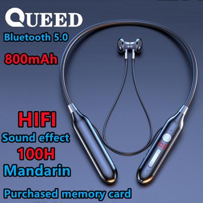 New Hanging Neck HiFi High -sound Bluetooth Headset Bluetooth Headset Binocular Hanging Neck Sports Running