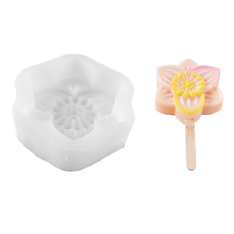 Ice Cream Maker Ice Cream Tray Silicone Material for Kitchen DIY Hand Making