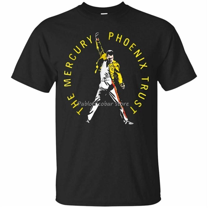

The Killer Vintage Band TShirt Featuring Freddie Black TShirt Size S5Xl Custom Graphic Tees Tee Shirt men brand tshirt 4XL