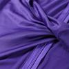 Purple Hollow Dress Sexy Exposed Belly Women Pleated Bow Long Sleeved V-Neck Slim Wrap Hip Dress 2025 New Summer Fashion