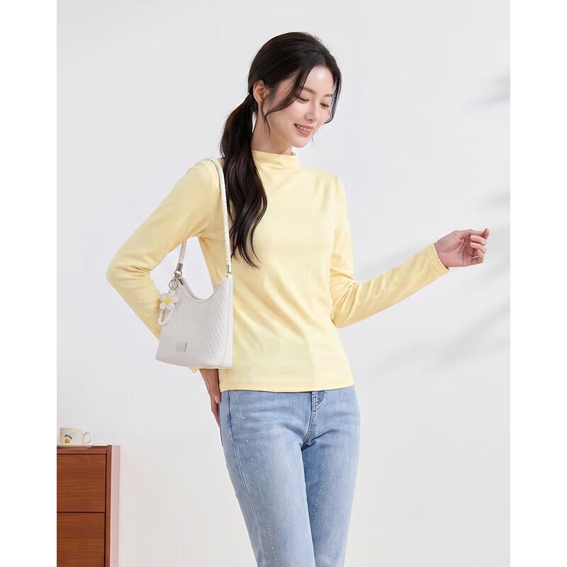 IEF 2026 Autumn Korean Style Knit Base Layer Shirt