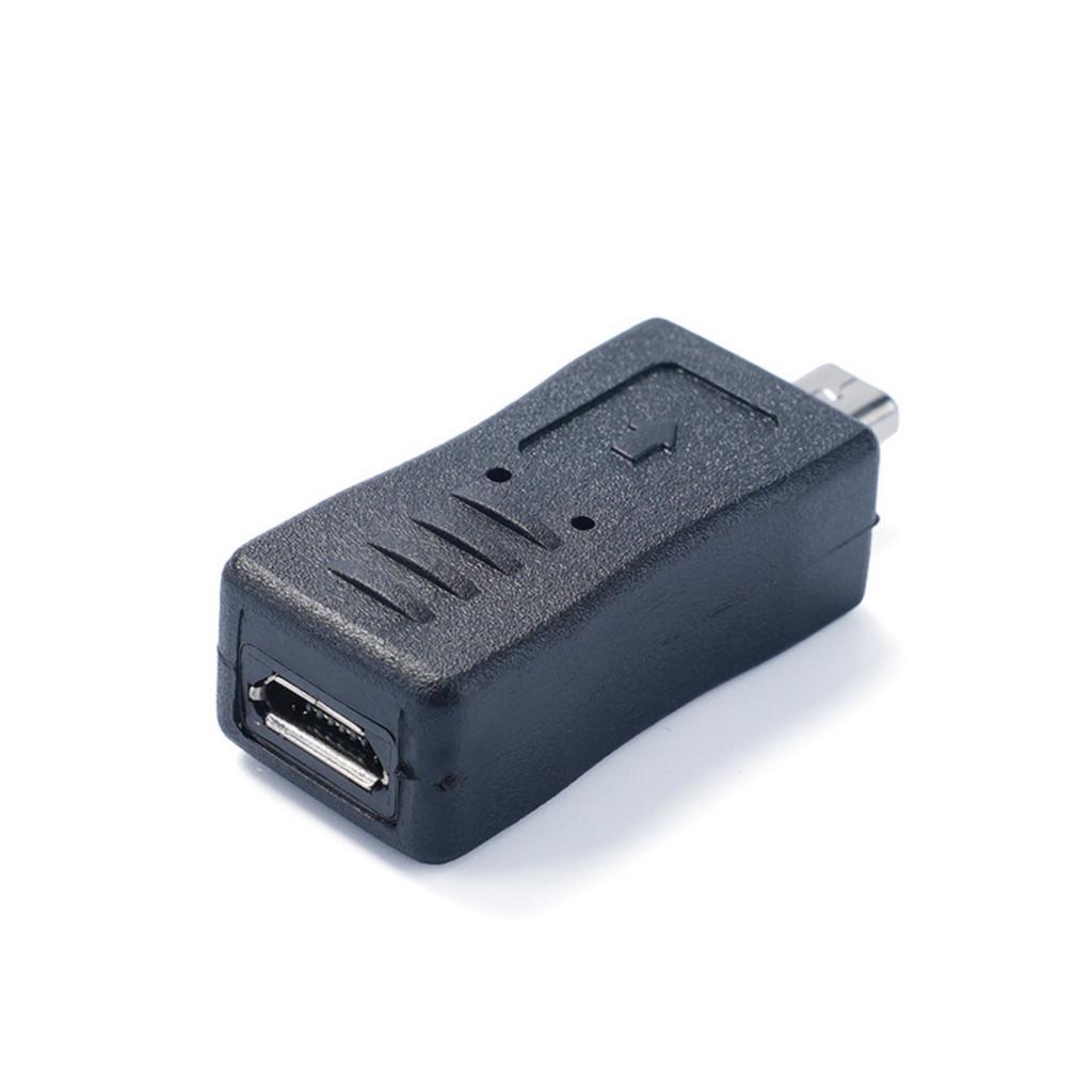 USB 5Pin to Mini B 8Pin Adapter USB 5Pin Female to 8 Pin Mini USB Male Conversion Adapter for Phone Computer