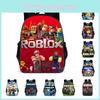 Roblox Dubbellaags Waterdichte Rugzak Met Bloemenprint Voor Kinderen Perfect Voor School En Reizen
