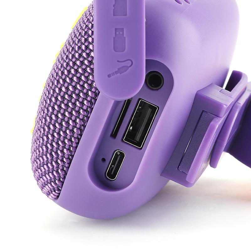 TG392 Outdoor Cycling Bluetooth Speaker with Heavy Bass, Phone Mount & Card Slot