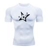 Men's Breathable Compression Athletic T-Shirt, Quick Dry Sta