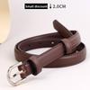 Leather Womens Belt Fashion Casual Metal Buckle For Jeans And Dress Up