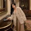Imitation Fur Jacket Women's Long Winter Large Size Loose Thickened Imitation Fox Fur Coat Fashion