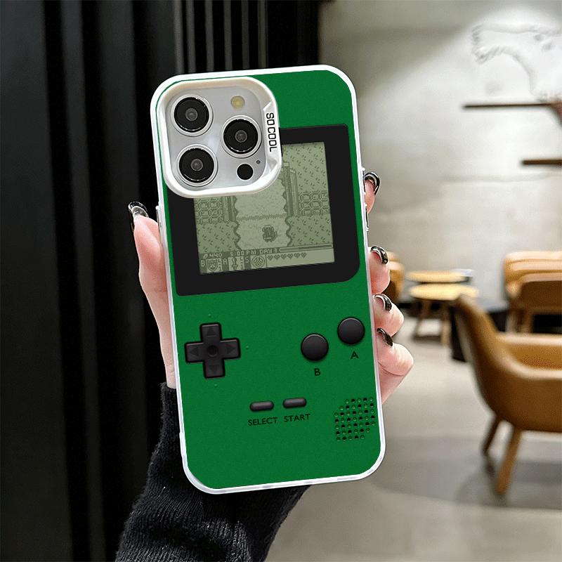 Game Console Trend Pattern Shockproof Phone Case for iPhone 17 Air 16 16E 15 Pro Max 14 Plus 13 Mini 12 Back Cover Anti Fall Fun