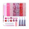 Multi Purpose Plastic Pearl Beads Jewelry Supplies For Nail Jewelry Phone Case Decoration With 6 Colors And 4 Sizes