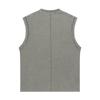 275 GSM 100% Cotton Washed T-Shirt Customized Pattern Print Men's Vest Personalised Tank Top