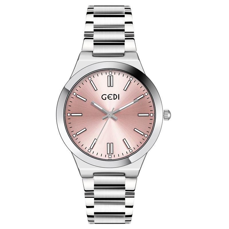 Fashion Dopamine Women'S Watch Simple High-Value Quartz Watch Women'S Waterproof Steel Belt Watch