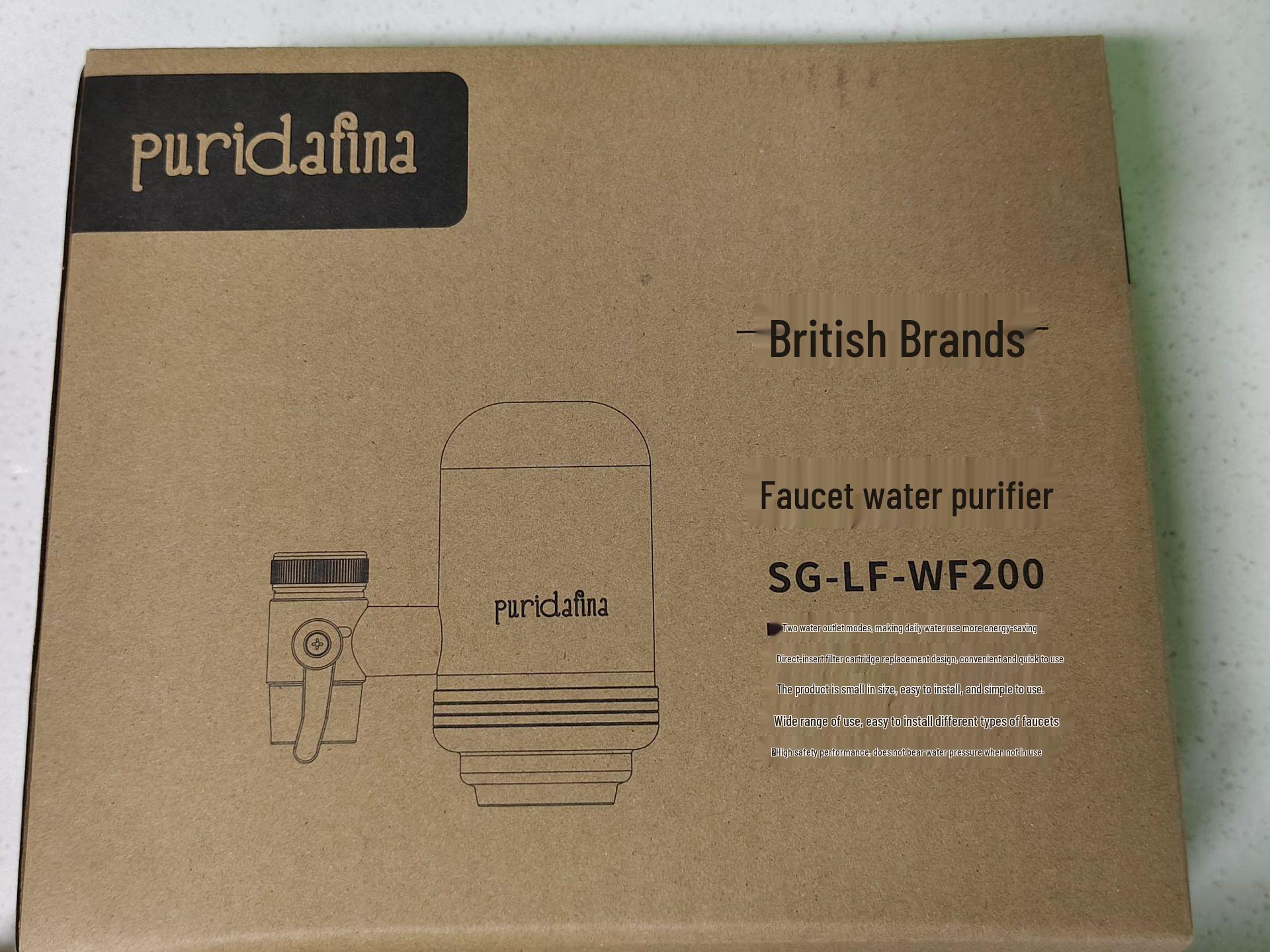 

Вертикальный кран-очиститель воды из нержавеющей стали для бытовой кухни - фильтр для питьевой воды