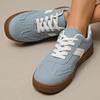 Spring and Autumn Elegant Thick Soled Sports Leisure Shoes Fashionable New Style Comfortable Durable Flat Bottom Women's Shoes