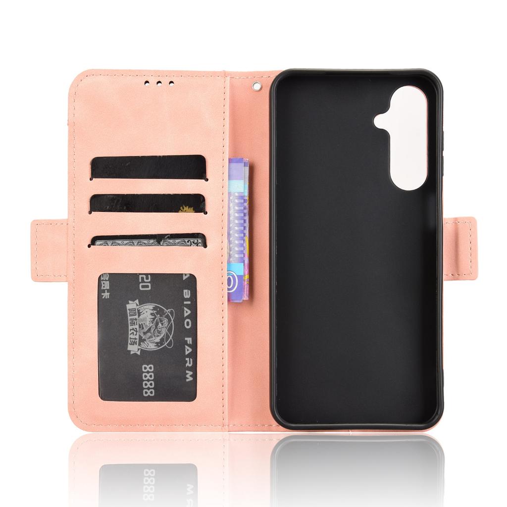 For Samsung Galaxy M16 5G/F16 5G Leather Case Phone Wallet Cover with Multiple Card Slots