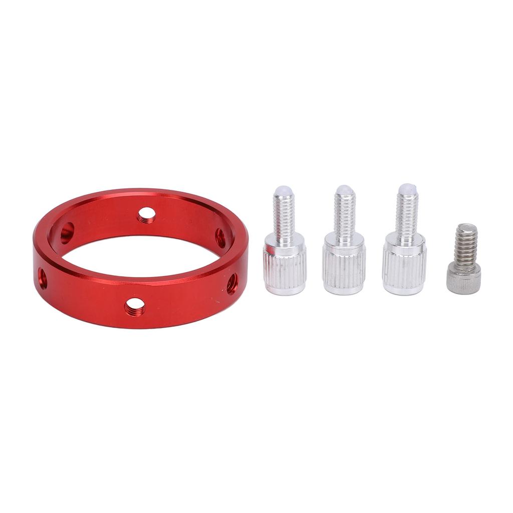6 Hole 50mm Guiding Scope Ring for Telescope with M6 Screw 1/4 Inch Screw Support 30?50mm for