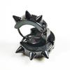 1 Pair Stainless Steel Hoop Spike Circle Huggie Studs Punk Cool  Earrings