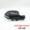For Honda Civic 2016 2017 2018   Car Wing Door Side Mirror Light Lower Cover Cap Lid Outside Rearview Frame Glass