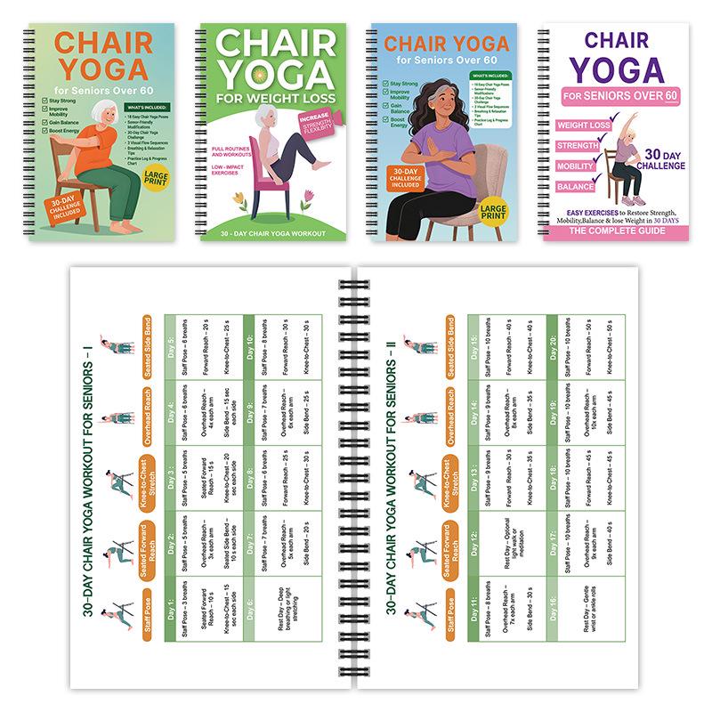 Chair Yoga for Weight Loss: Elderly Edition - In Stock