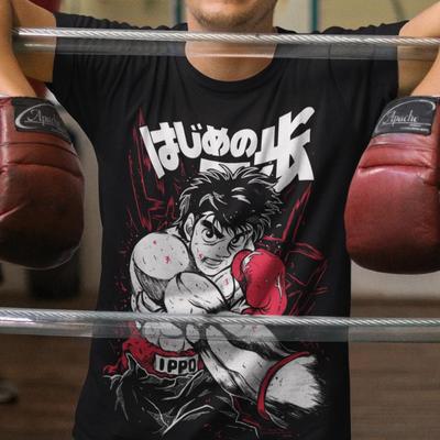 Manga Tshirt, Sport 90s Anime Lovers, Boxing GYM Anime Tshirt, Otaku Ropa, Graphic Anime Unisex Shirt