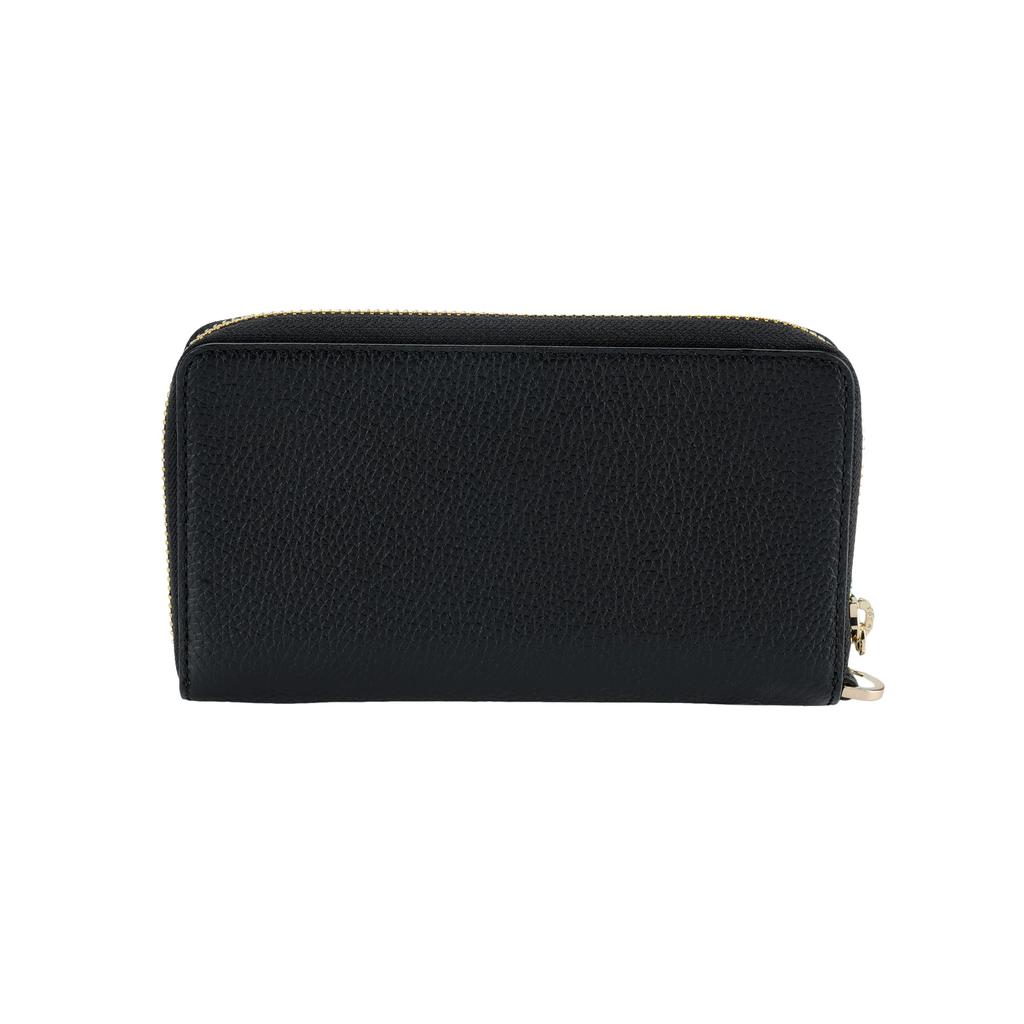 MICHAEL KORS Leather Wallet Large Women's Black 35S9GTVE7L-BLK