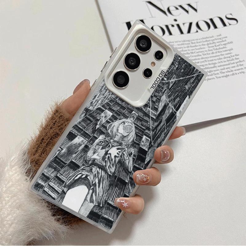 

Ultimate Perspective Anime Shockproof Phone Case for Samsung Galaxy S26 Edge S25 Ultra S24 FE S23 Plus S21 Cover Anti Fall Funda Samsung S21 Plus