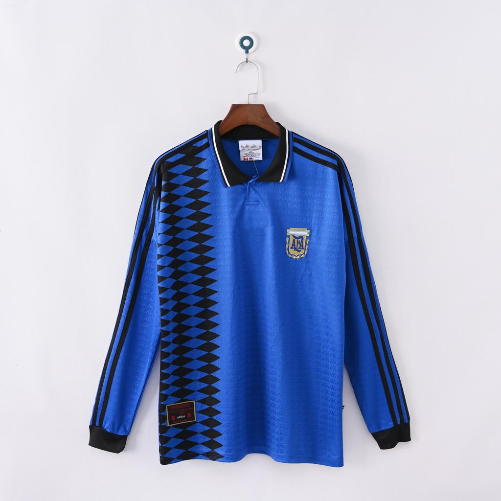 Long-sleeved Football Shirt Argentina Barcelona Inter Milan Arsenal Retro Club