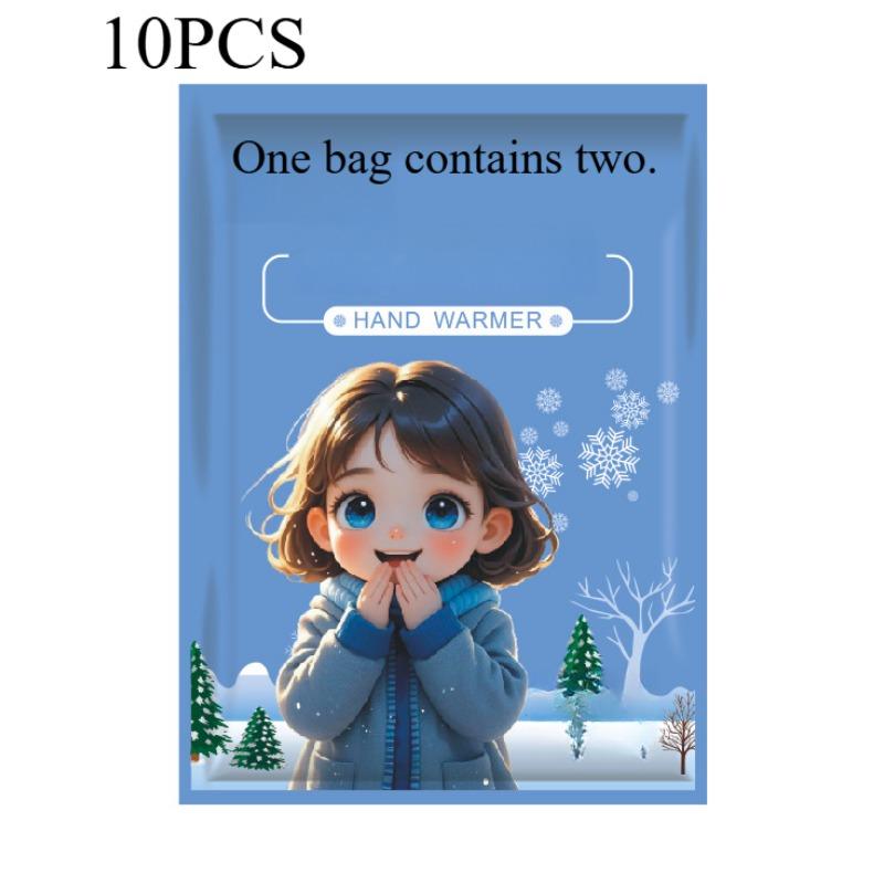 10PCS hand warmer student-specific wearable hand warmer sticker grip-free cover hand heating pad self-heating sticker hand warmer