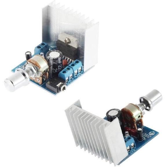HiLetgo 2pcs TDA7297 Audio Amplifier Board 15W+15W Digital Amplifier Module 12V DC Mini Stereo Amp Amplify Dual Channel Power Stereo