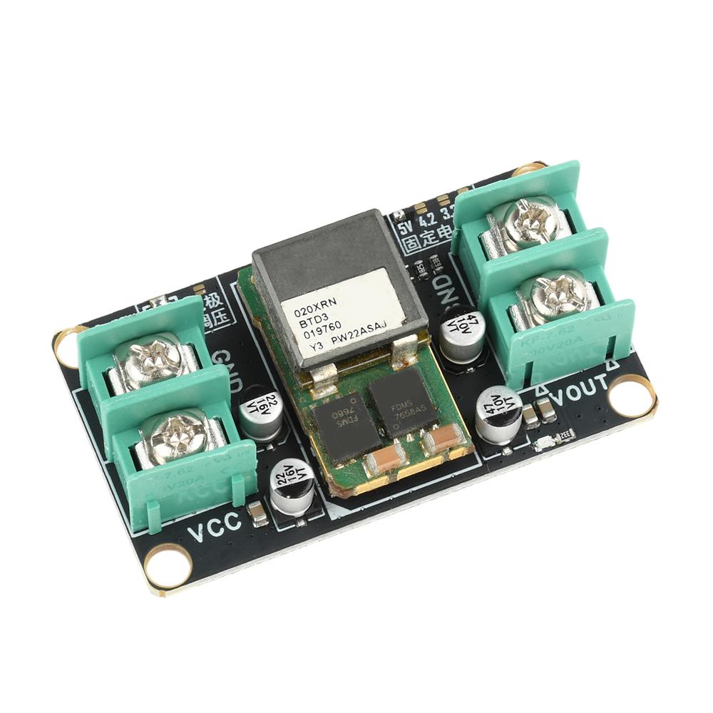 DC 9-14V DC-DC 5V/Stepless Adjustable High-Power 20A (Max) Stabilized Power Module Industrial Grade DC Step-Down Module