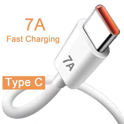 7A USB Type C Cable 100W Super Fast Charging for Xiaomi 16 Redmi POCO Huawei Honor OPPO Android USB-C Fast Charger Cord Cable