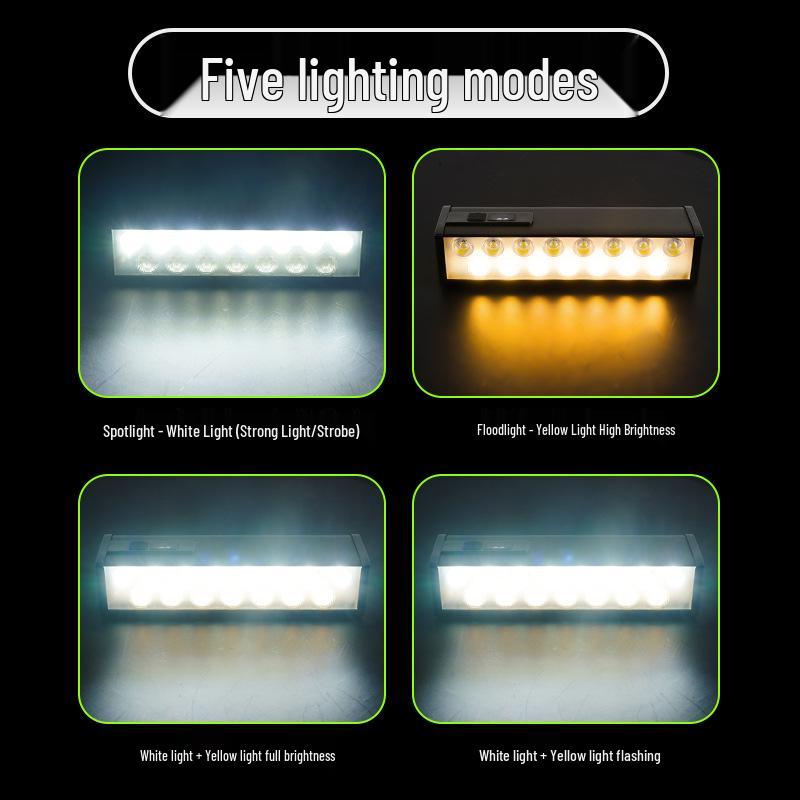 Rechargeable High-Brightness Bicycle Headlight for Night Riding