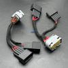 A pair for W221 Mercedes Benz S car headlights upgrade from previous models to later models, headlight adapter wire harness