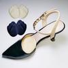 1PairHalf Size Pad Forefoot Pad Anti-pain Thickened Anti-pain Sole Pad High Heel Insole Women's Invisible Half Pad Foot Guard Sandals Silicone