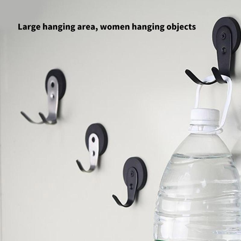 2pcs Magnetic Coffee Filter Holder Space Saving Portafilter Stand Espresso Accessory Organizer Metal Storage Rack