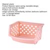 Storage Basket Multifunctional High Capacity Stackable Hollow-out Fruit Vegetable Organizer for Kitchen