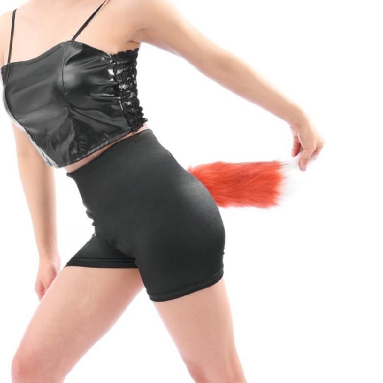 Fellige Kunstfelle Füchse Therianer Schwanz Wolf Katzen Füchse Schwanz Großes Tier Schwanz Weihnachten Halloween Cosplay Party Zubehör