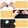 2 Pcs Sew on Hidden Pockets with 4pcs Needle and thread roll for Clothing