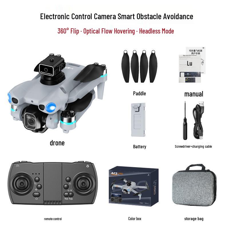 AE5pro Drone with 5.6" Controller, Brushless Quadcopter, Obstacle Avoidance, HD Aerial Photography, Remote Control Aircraft