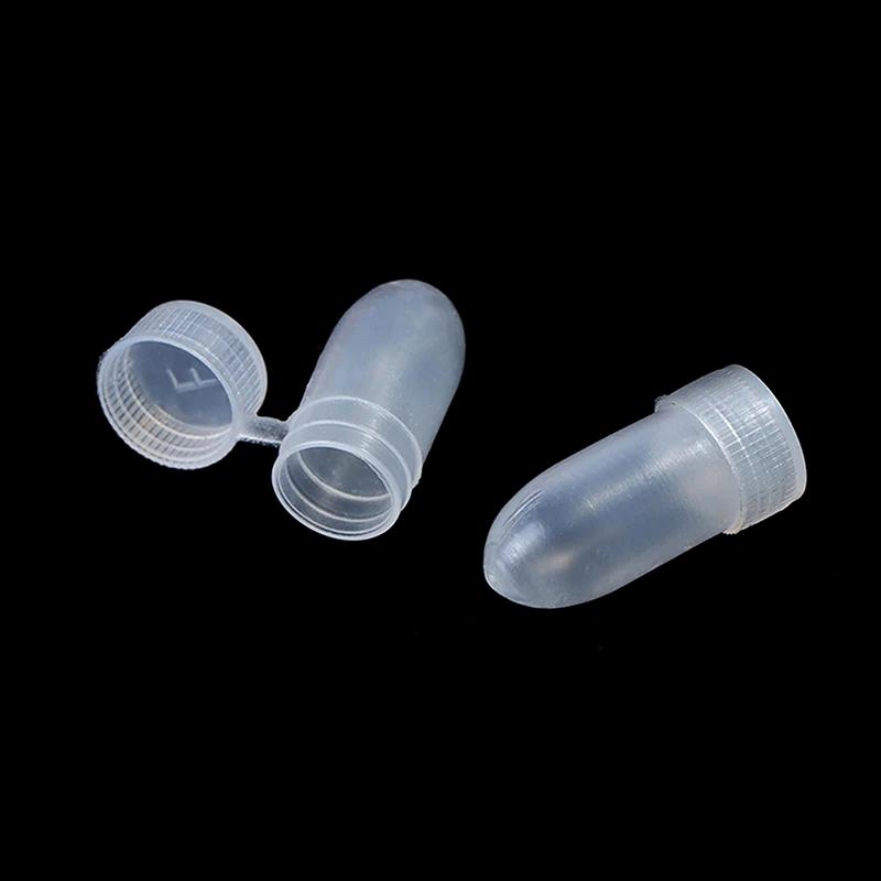 100Pcs/Lot Portable Mini Capsule Organizer Portable Flip Lid Transparent Capsule Storage Containers Pill Box Holder Pill Case