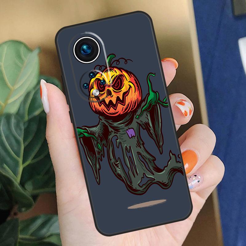 Süße Halloween-Geisterhülle für Honor 200 Pro 50 70 90 X9a X8a X8 X9 X8b X9c X9b Honor Magic 5 6 Lite 7 Pro Abdeckung
