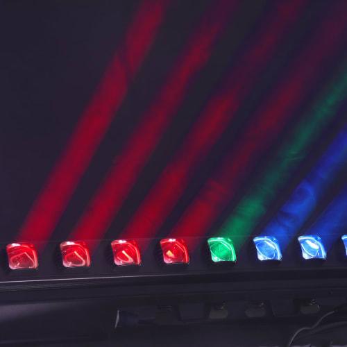 Betopper 10x15W RGBW 4-in-1 LED Stage Lighting DJ Moving Light Strip Wash/Beam LED Light Bar, 39" Long, for Parties, Pubs, Clubs, Weddings, Events, Ca