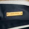 MIUMIU 5BC001 Shoulder Bag white Women used