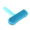 Soft Silicone Pet Grooming Brush - Small Pet Bath Skin-Friendly Massage Comb for Dog Cat Rabbit